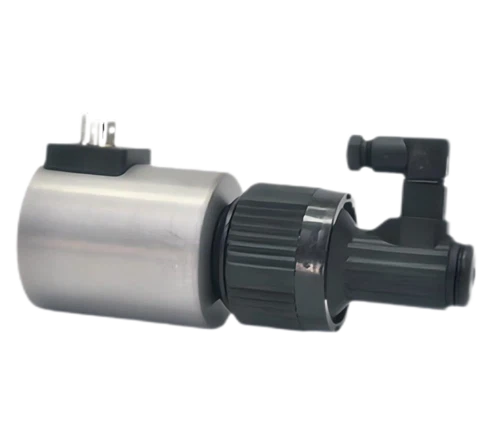 الملف اللولبي للصمام النسبي مع محول الإزاحة